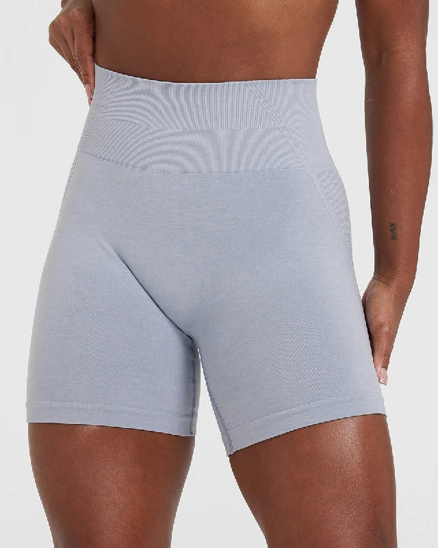 Effortless Seamless Shorts | Metal Grey