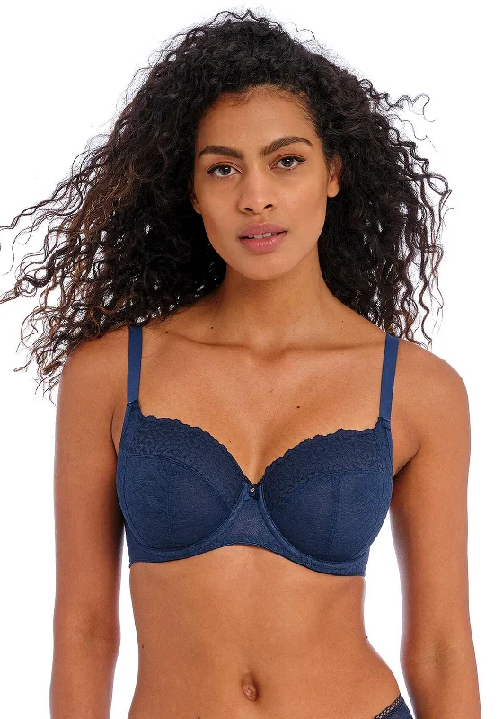 Freya Catwalk Side Support Bra, Midnight