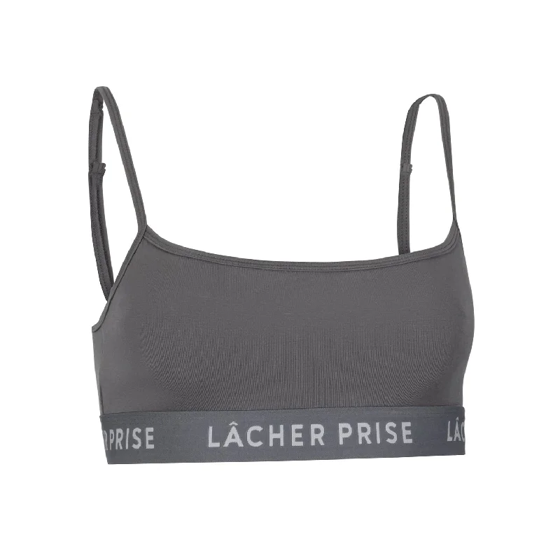 Eco-friendly NEW Alto Bralette made from Micromodal - Grey