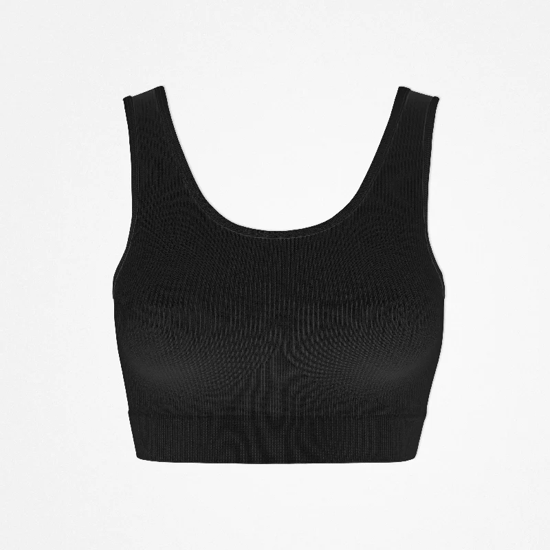 Sport-BH Seamless | Schwarz