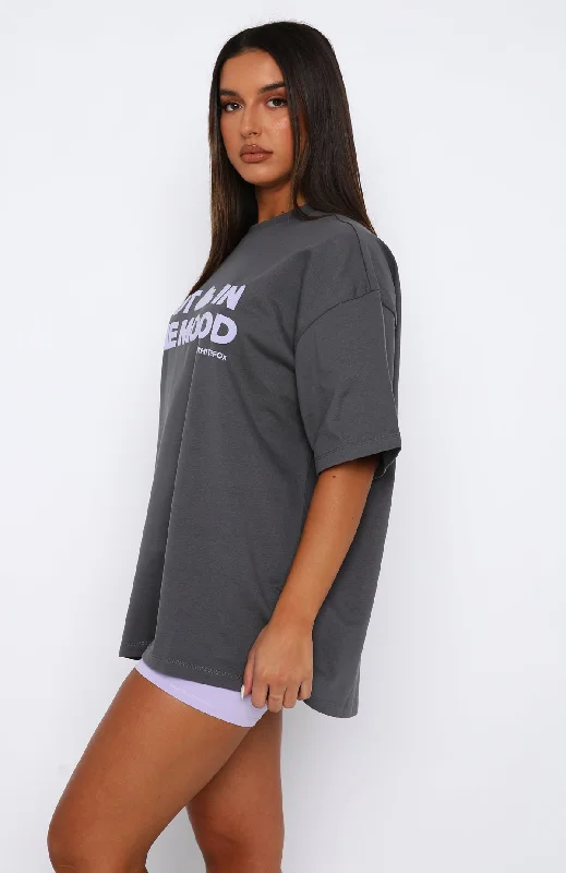 Take A Hint Oversized Tee Volcanic