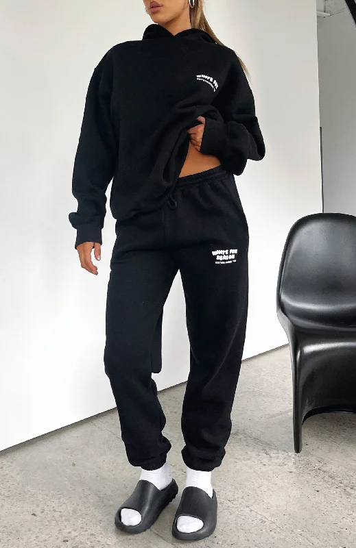 The Main Season Sweatpants Black