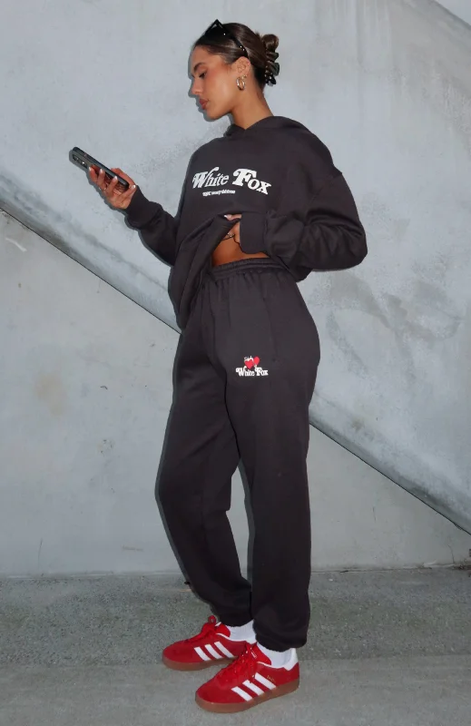 Twin Flame Sweatpants Charcoal