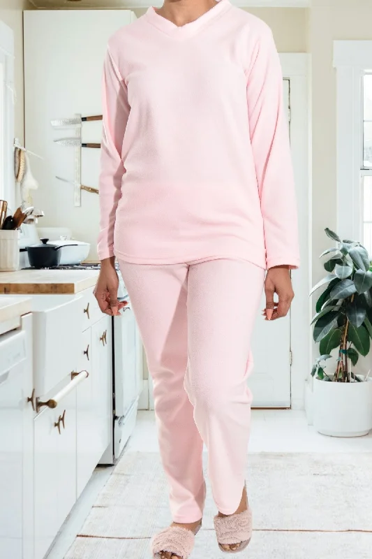 Plain Pink Pj Set