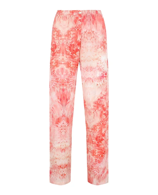 Floral Print Pajama Pants