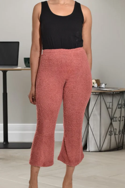 Blush Flair Plush Pants