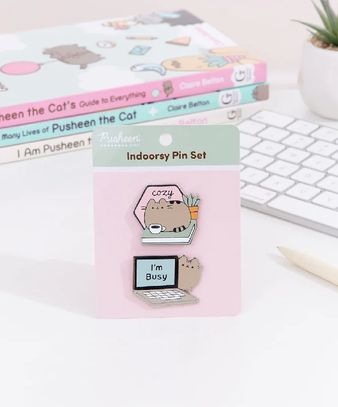 Pusheen Indoorsy Pin Set