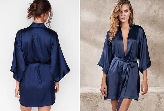 Robe Dark Blue / One Size