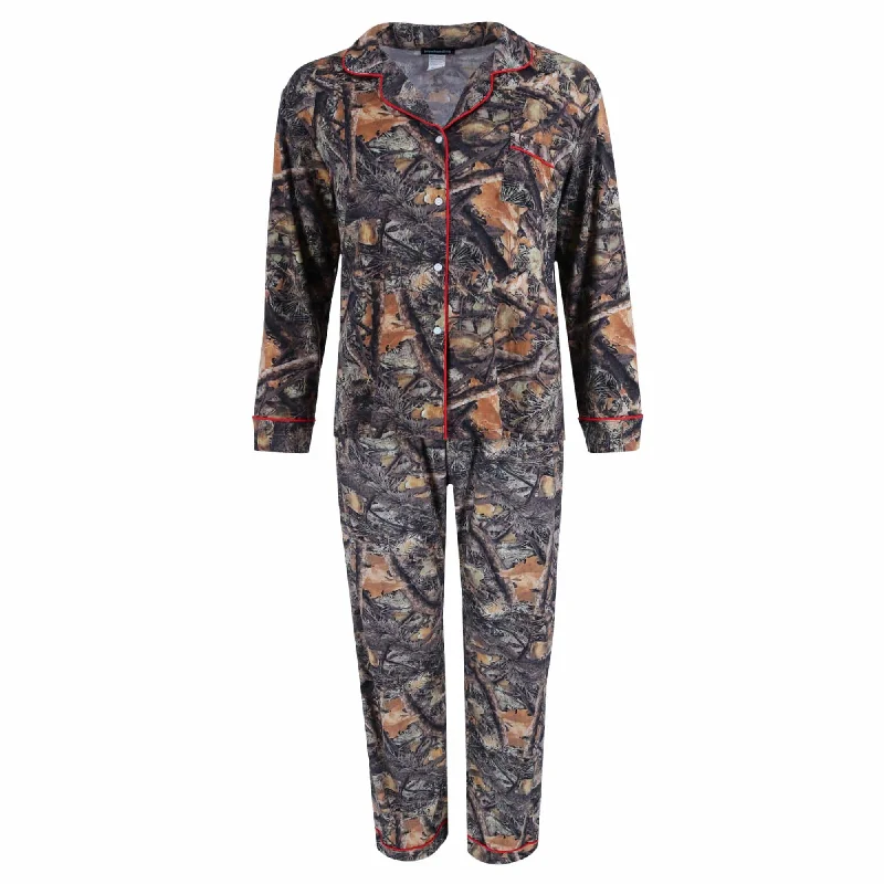 Weekending Women's Camo Print Pajama Set